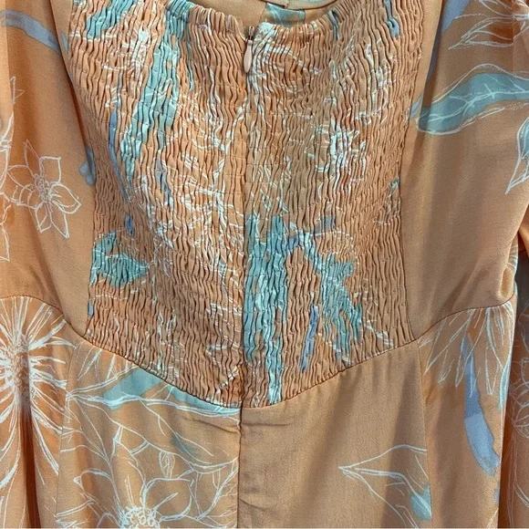 ASTR the label Women's Long Sleeve Windsor Mini Dress Size L - Picture 7 of 16